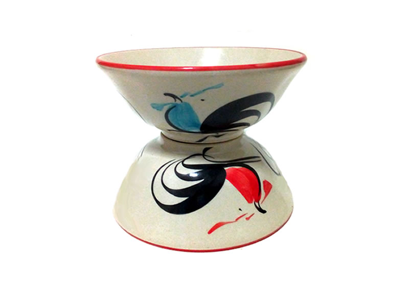 Chicken pattern cup 5 ″