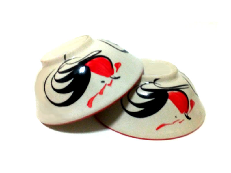 Chicken pattern cup 5 ″