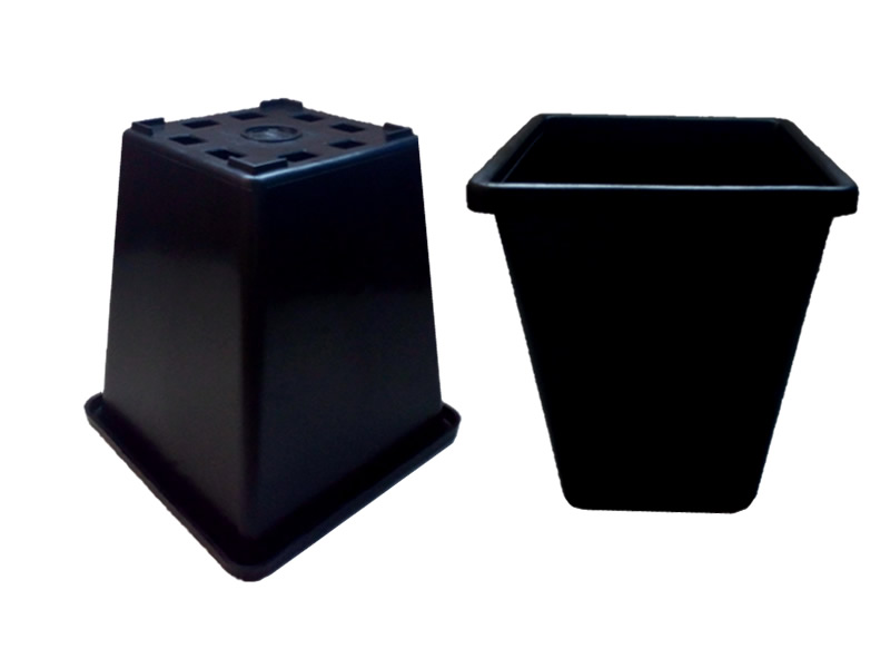 Trapezoidal plant pot