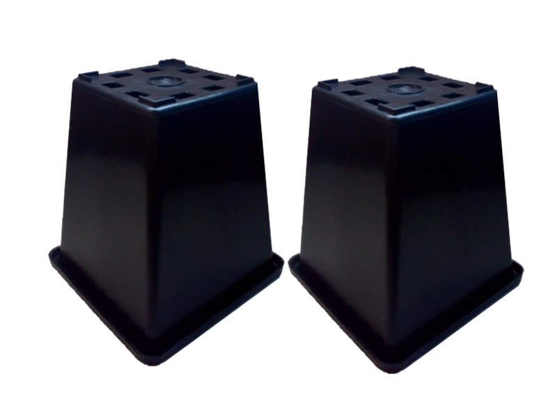 Trapezoidal plant pot