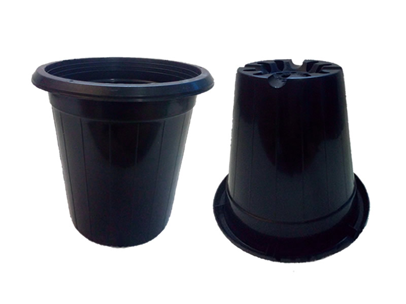 Tall circle plant pot 6"