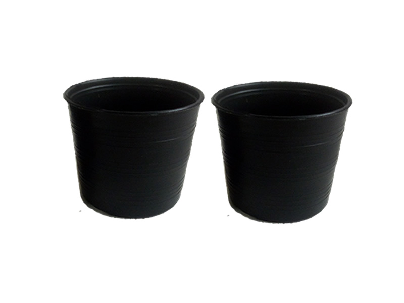 Black Plant pot 3”
