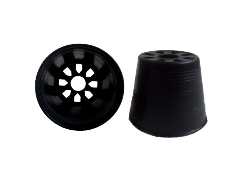 Black Plant pot 3”
