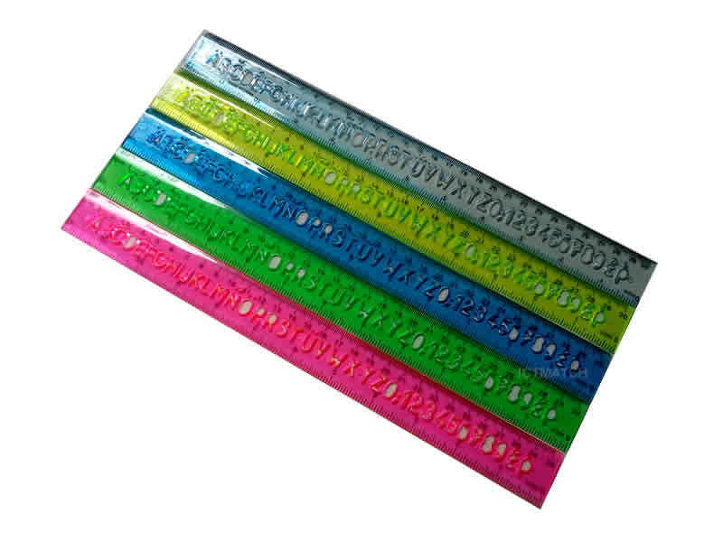 Alphabet ruler