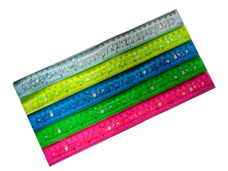 Alphabet ruler