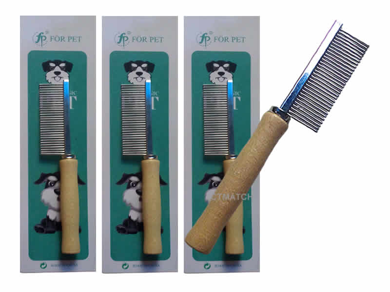 Fur brush comb