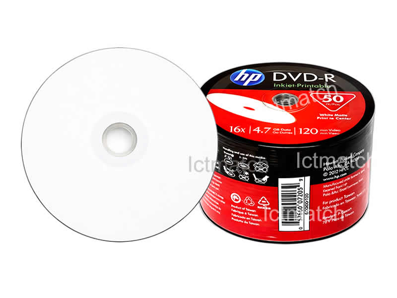 HP DVD-R Printable