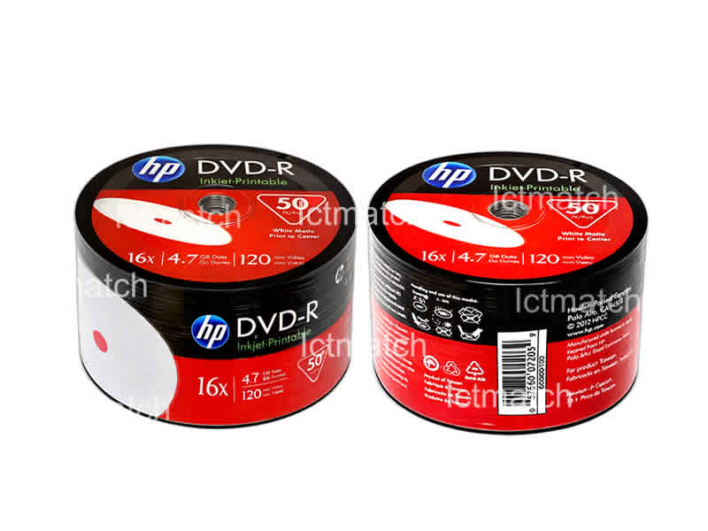 HP DVD-R Printable