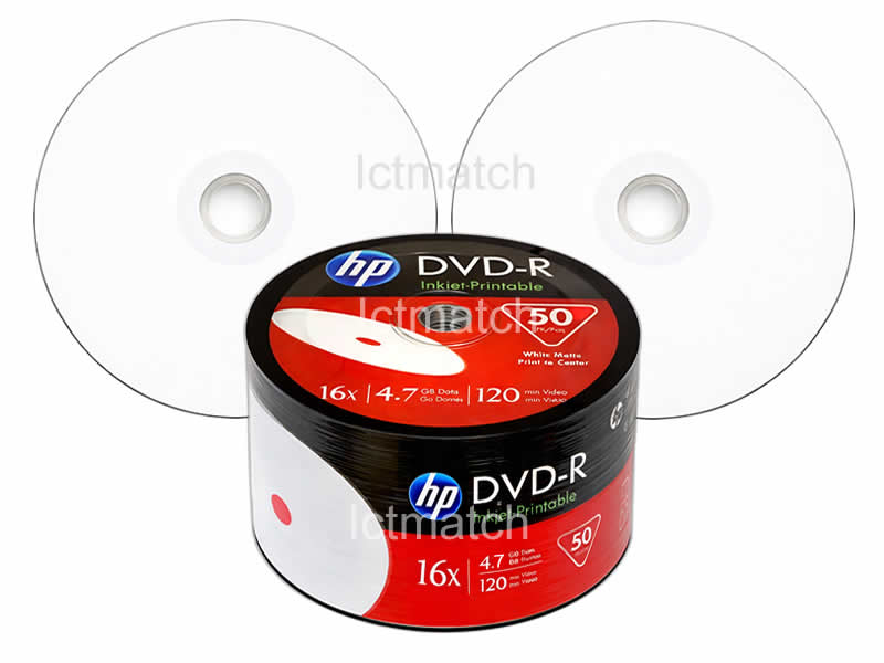 HP DVD-R Printable