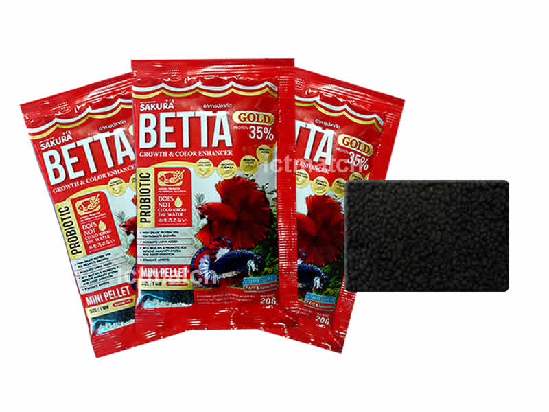 Betta fish food