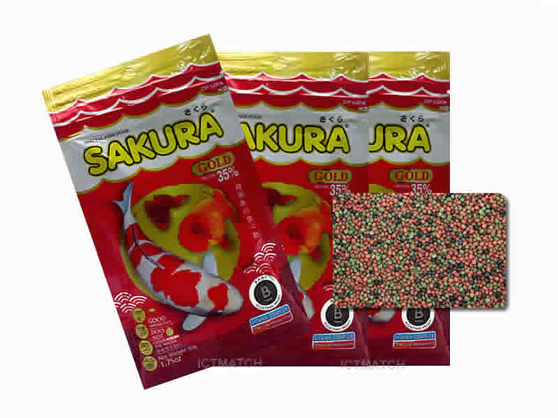 Sakura fish food
