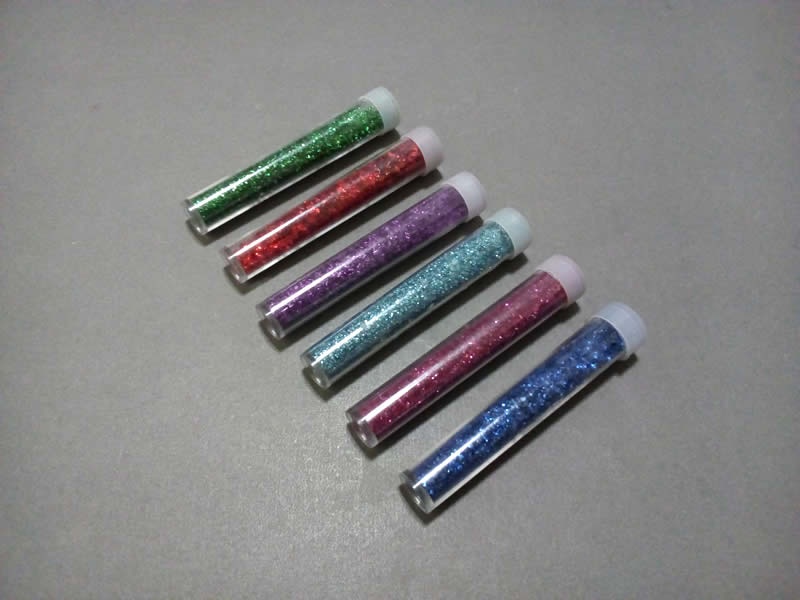 Glitter tube
