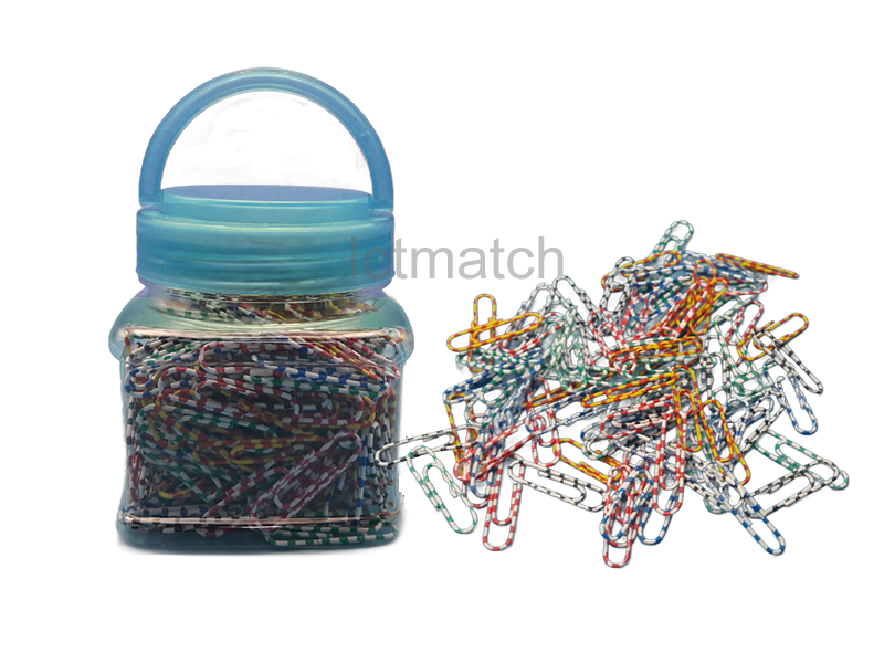 Striped Paper Clips