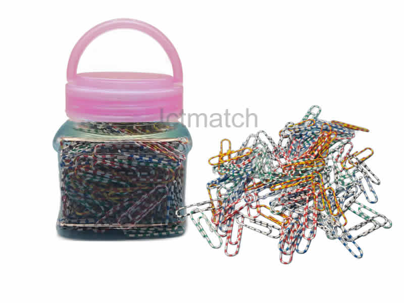 Striped Paper Clips