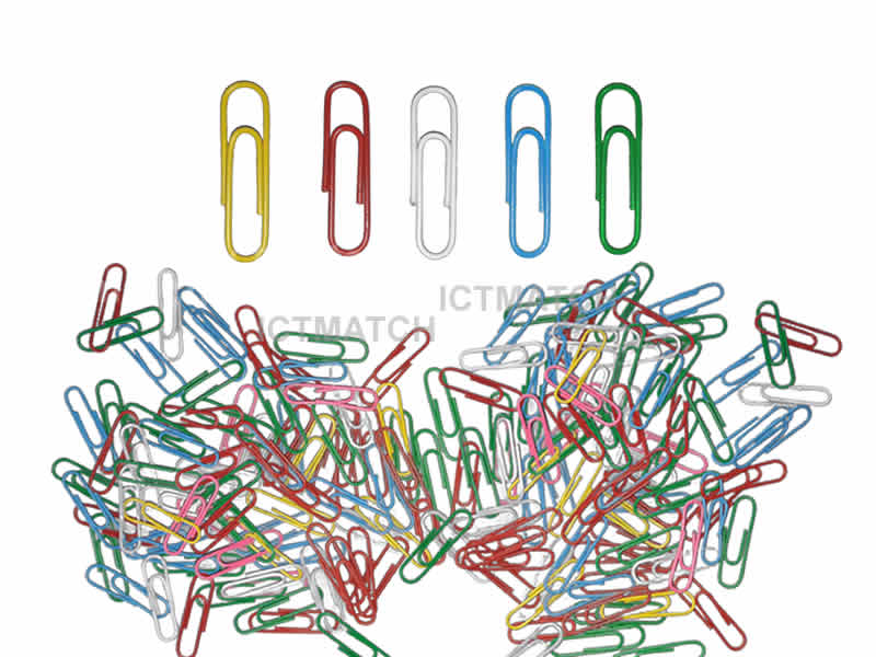 Multicolor Paper Clips