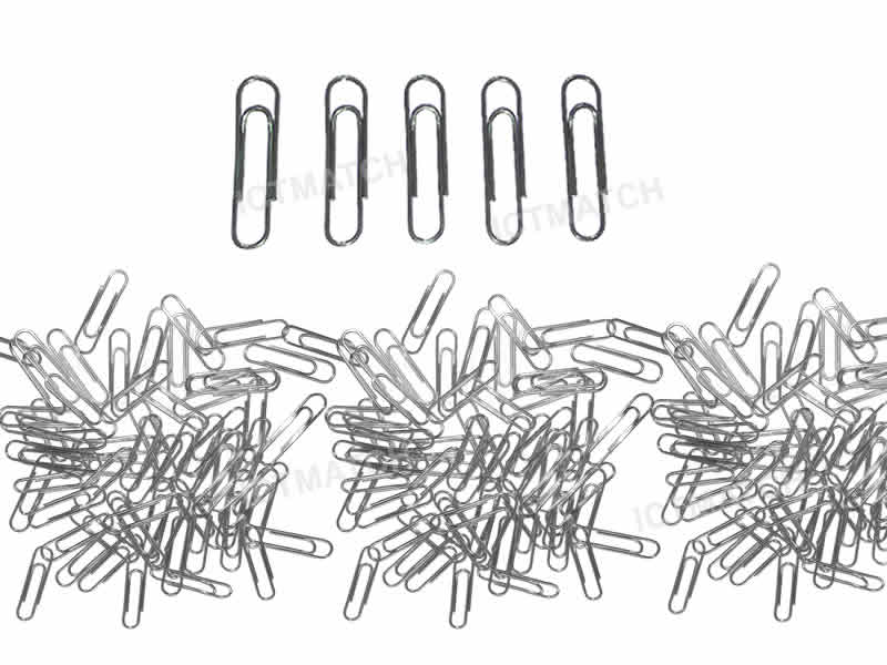 Silver Paper Clips