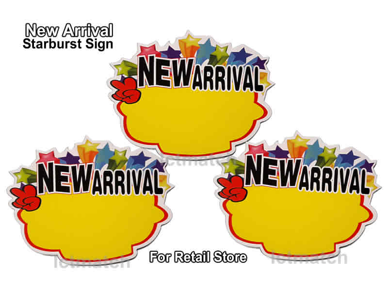 MIX Starburst Sign 60 pcs