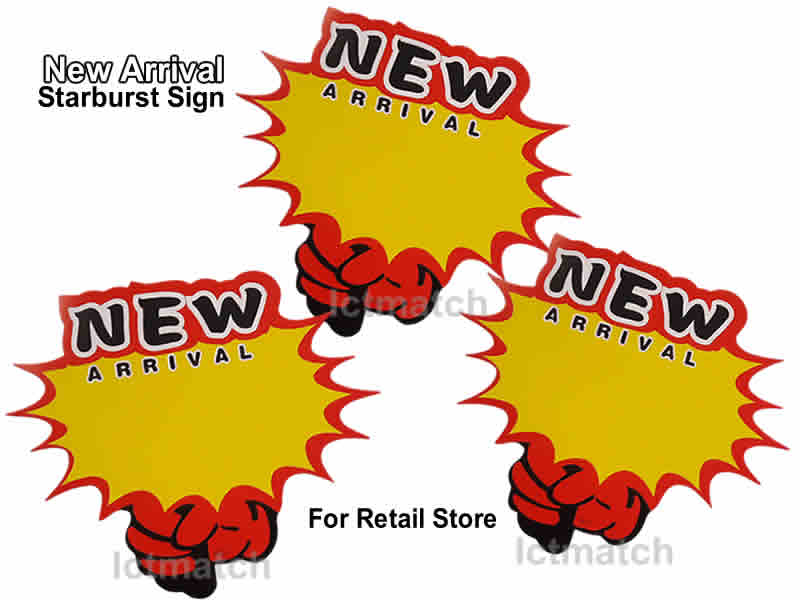 MIX Starburst Sign 60 pcs
