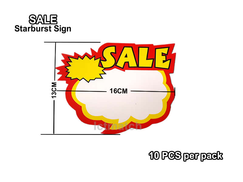 MIX Starburst Sign 60 pcs