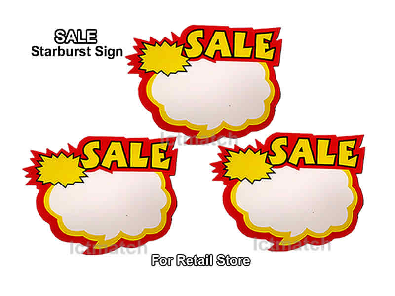 MIX Starburst Sign 60 pcs