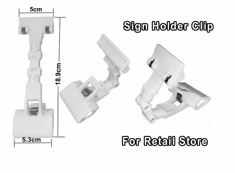Sign Holder Clip