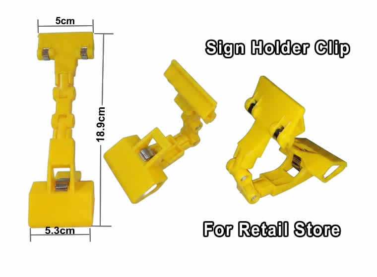 Sign Holder Clip