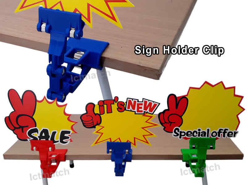 Sign Holder Clip