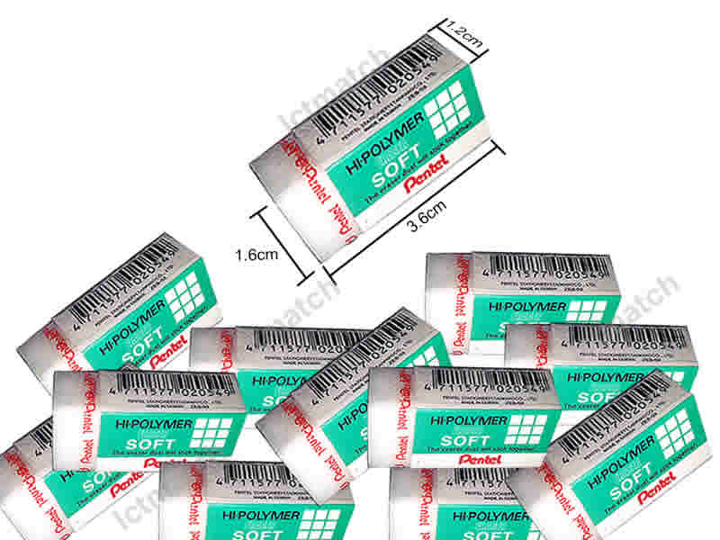 Pentel Hi-Polymer Soft Eraser